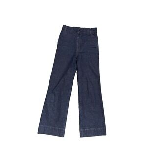 Estnation $198 Dark Wash Wide Leg Japanese Denim Jeans Size 26 Quiet Luxury Fall